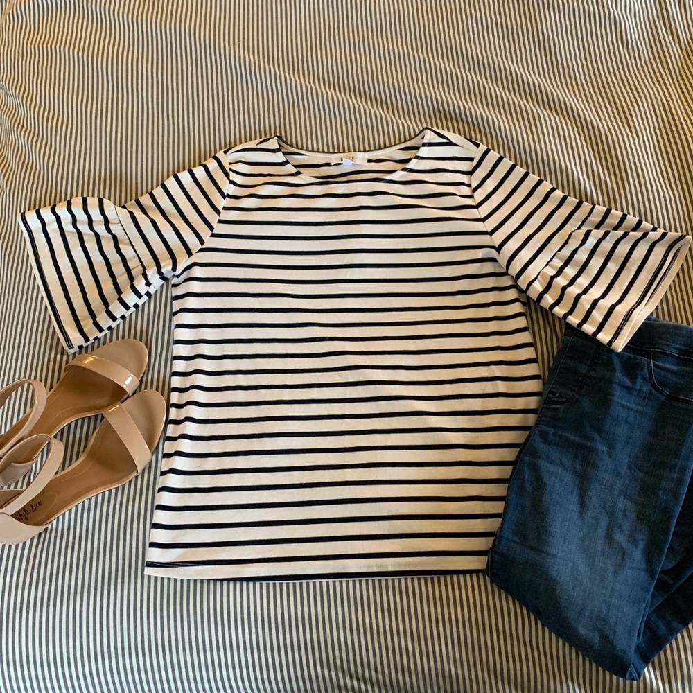 NWOT | striped top